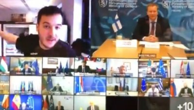 Пароль из твиттера: репортер сорвал видеоконференцию министров обороны стран ЕС